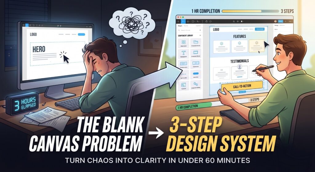 3 Step Effortless Landing Page Design System
